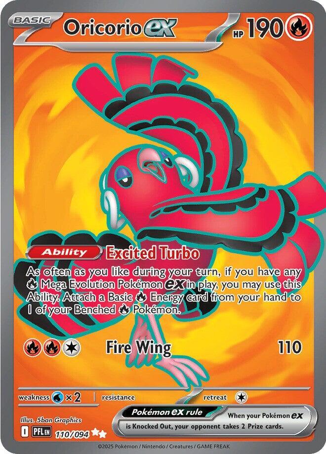 Oricorio ex - 110/094 card image