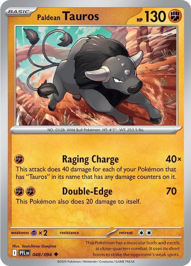 Paldean Tauros card image