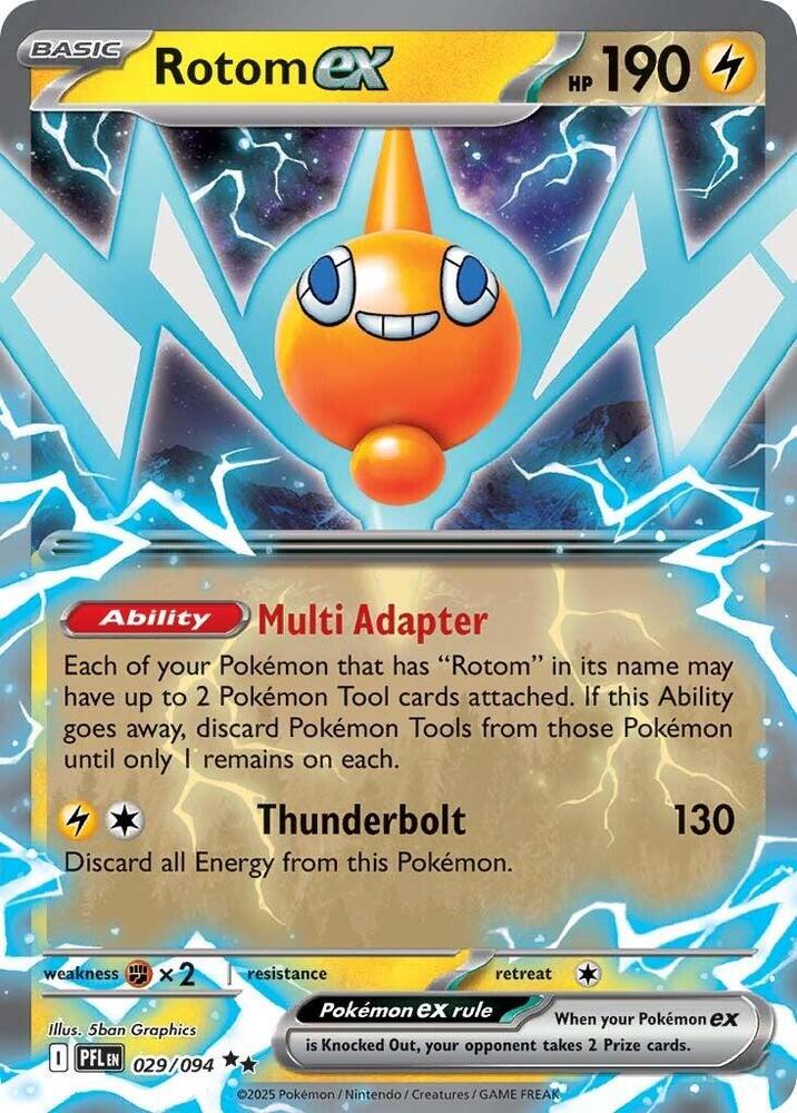 Rotom ex - 029/094 card image