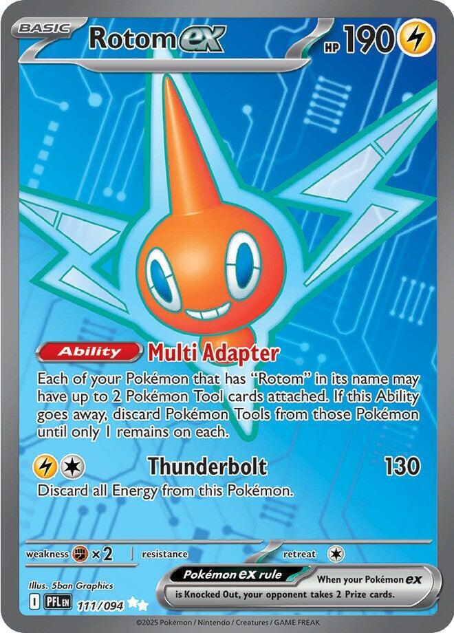 Rotom ex - 111/094 card image