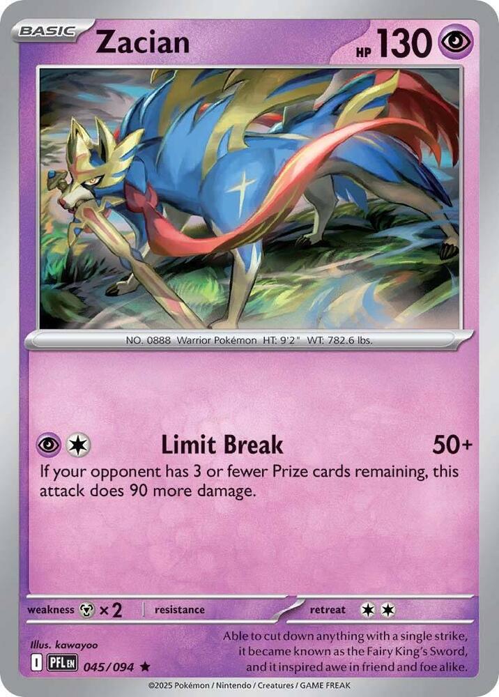Zacian - 045/094 card image