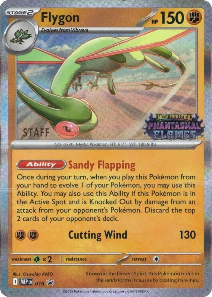 Flygon - 016 [Staff] card image