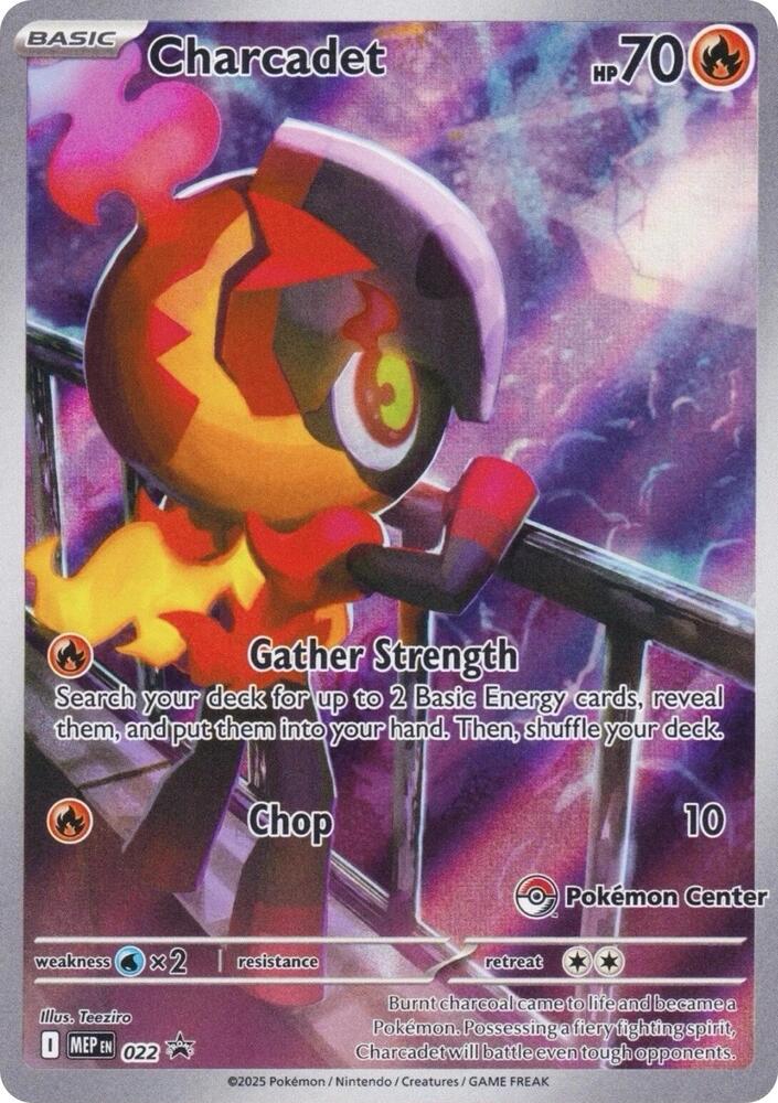 Charcadet - 022 (Pokemon Center Exclusive) card image