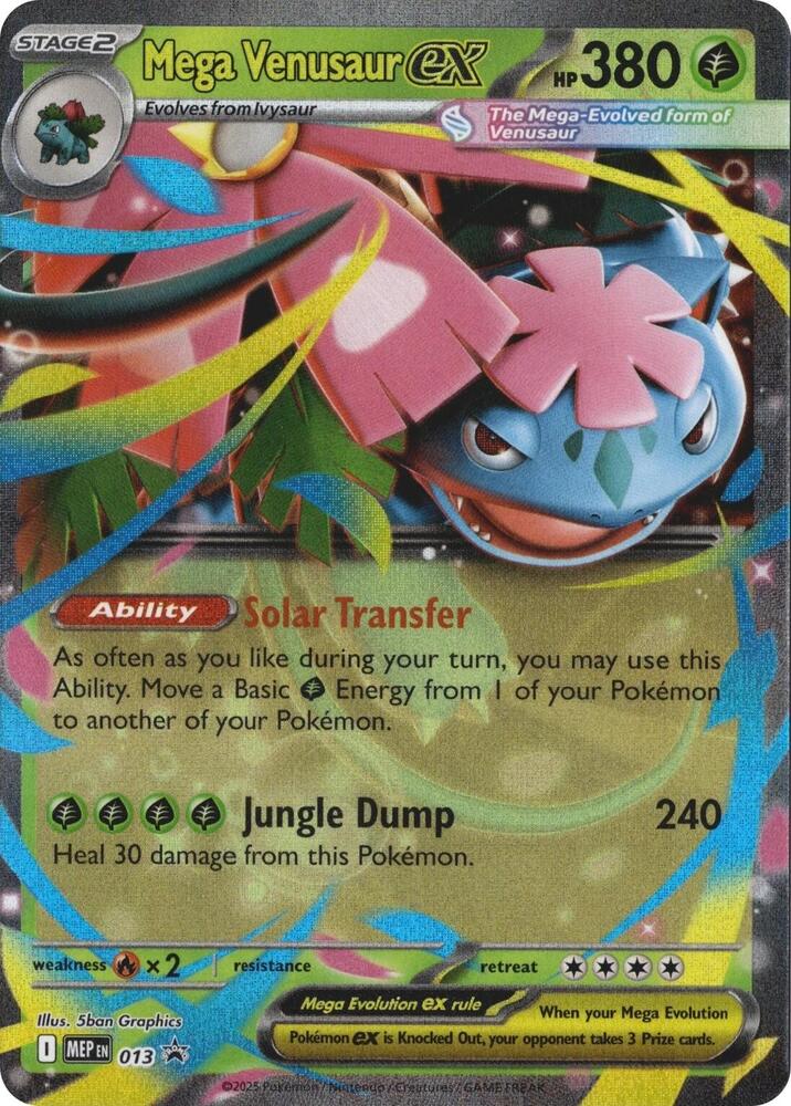 Mega Venusaur ex - 013 card image