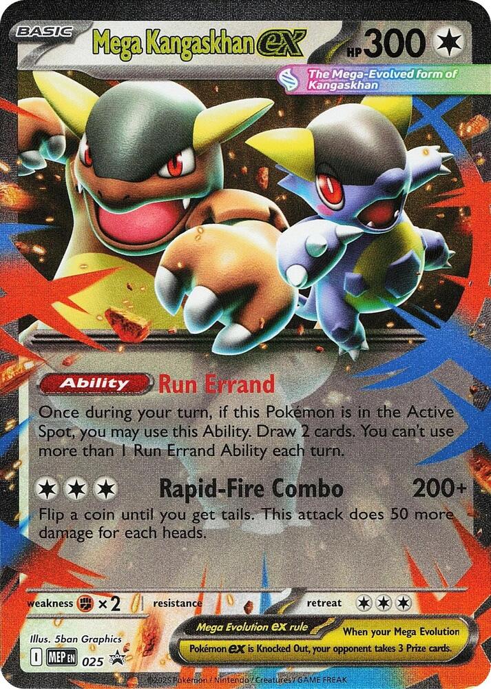 Mega Kangaskhan ex - 025 card image