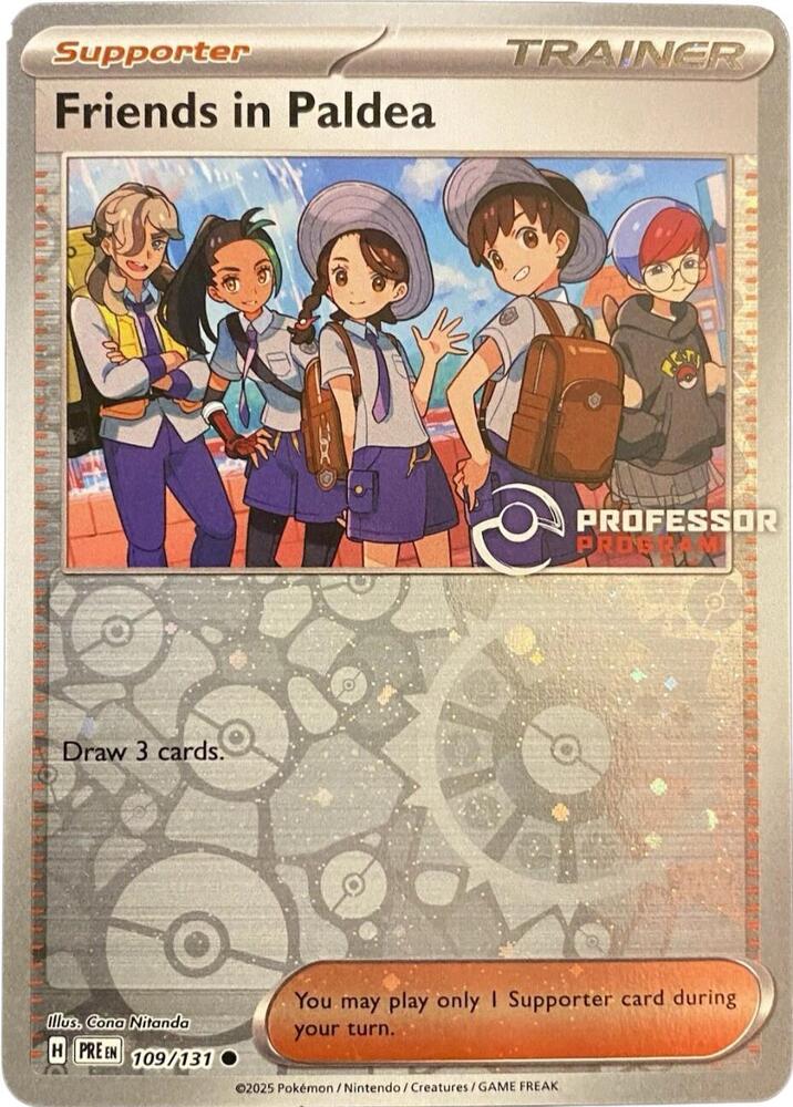 Friends in Paldea - 109/131 card image