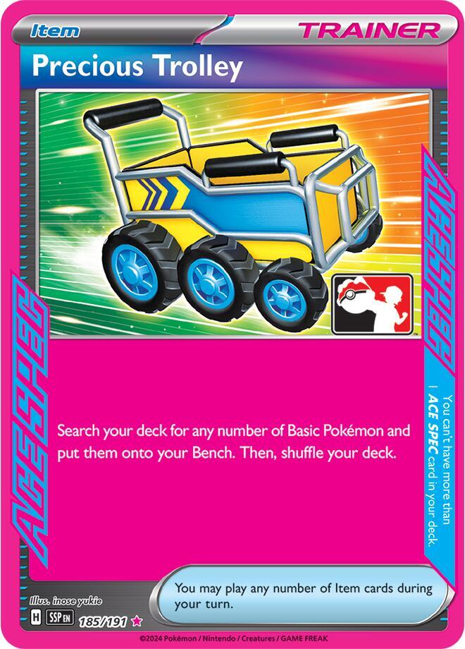 Precious Trolley - 185/191 card image