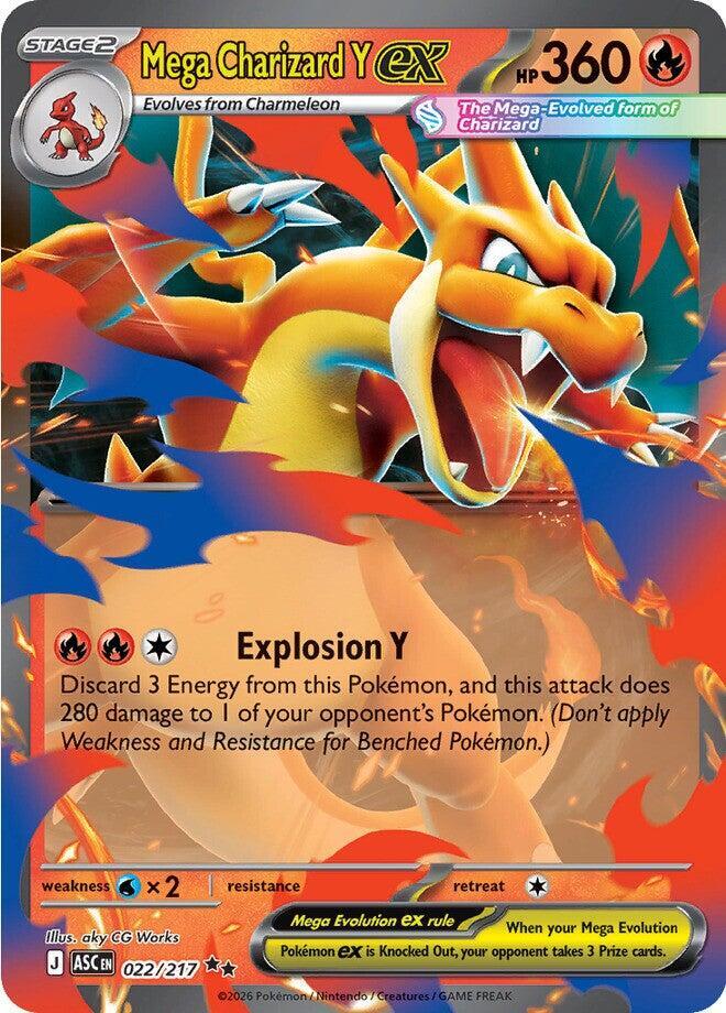Mega Charizard Y ex - 022/217 card image