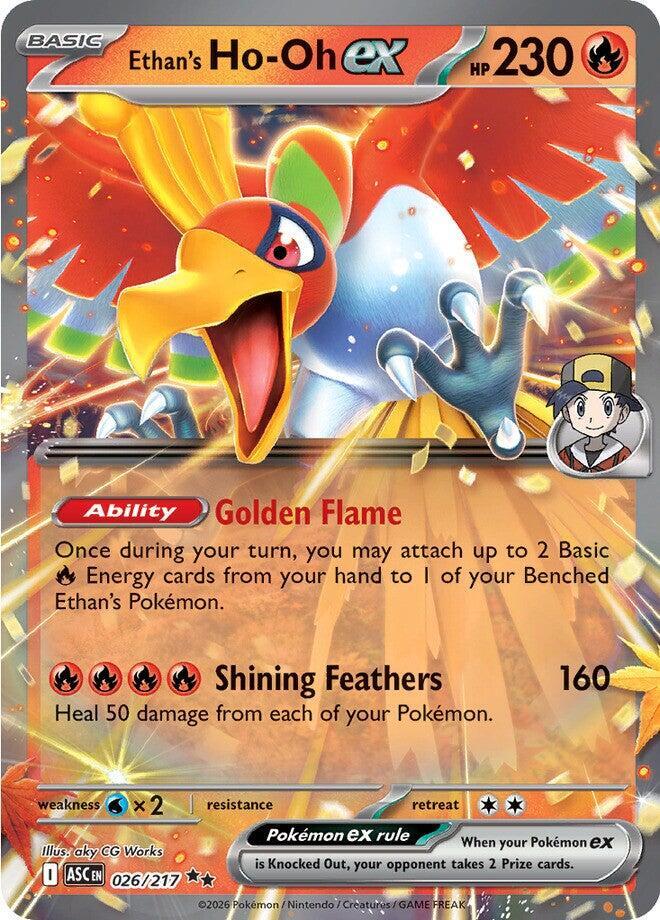 Ethan's Ho-Oh ex card image