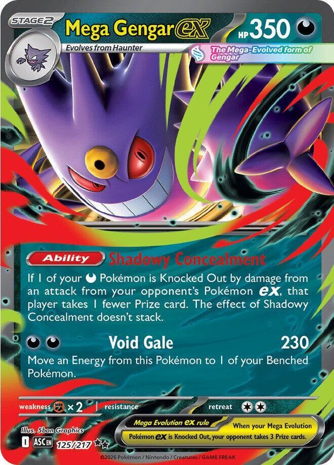 Mega Gengar ex - 125/217 card image