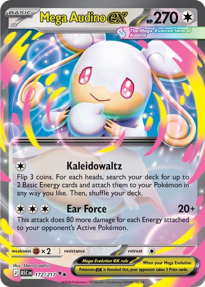 Mega Audino ex - 172/217 card image