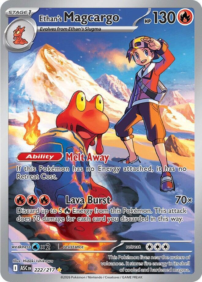 Ethan's Magcargo - 222/217 card image