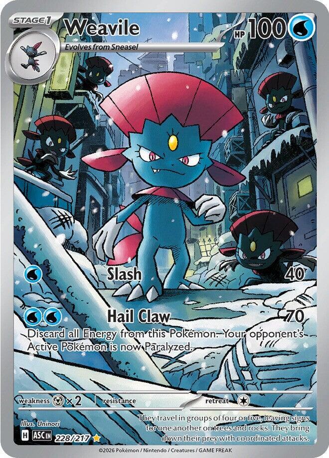 Weavile - 228/217 card image