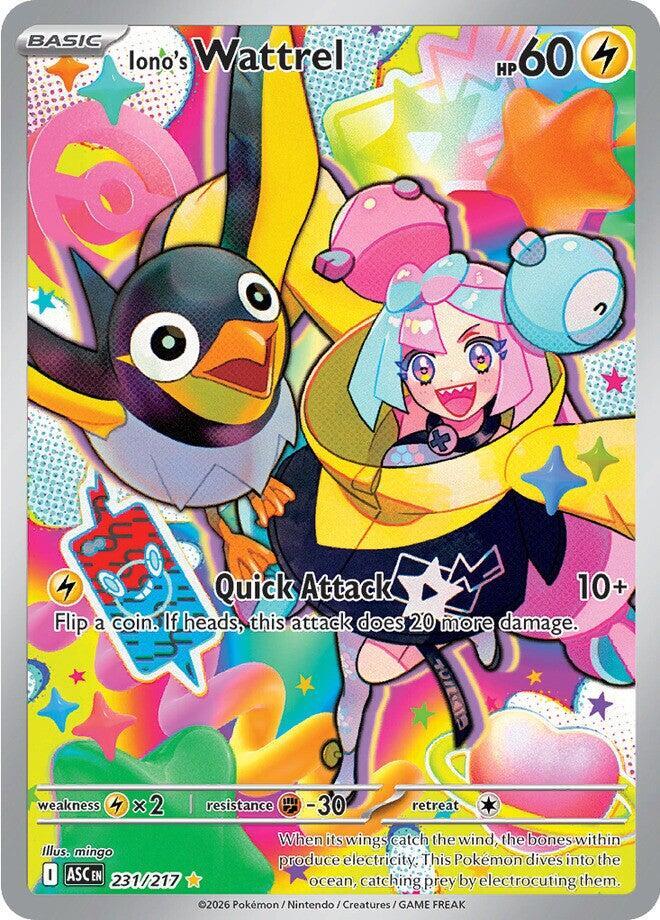 Iono's Wattrel - 231/217 card image
