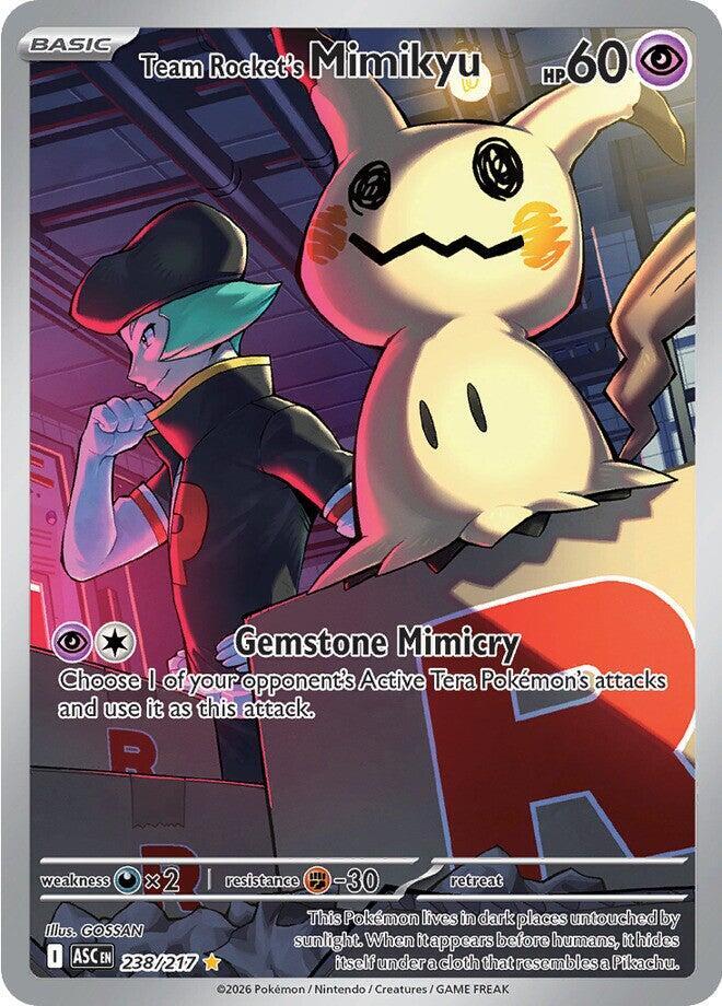 Team Rocket's Mimikyu - 238/217 card image