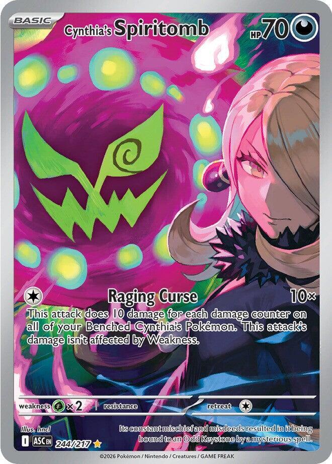 Cynthia's Spiritomb - 244/217 card image