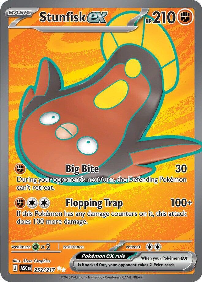 Stunfisk ex - 252/217 card image