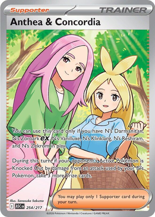 Anthea & Concordia - 254/217 card image