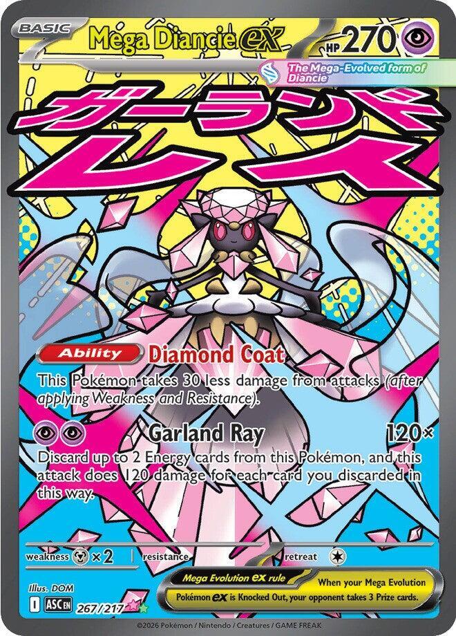 Mega Diancie ex - 267/217 card image