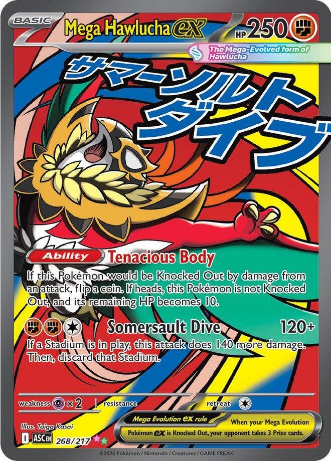 Mega Hawlucha ex - 268/217 card image