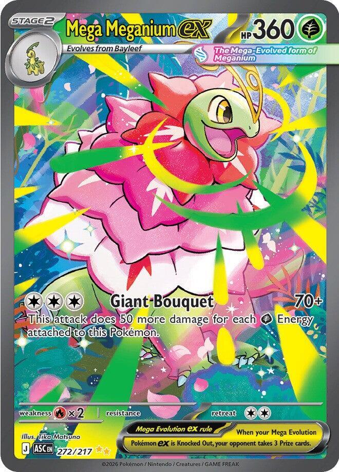 Mega Meganium ex - 272/217 card image