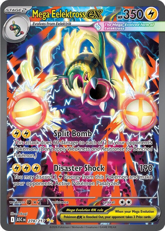 Mega Eelektross ex - 278/217 card image