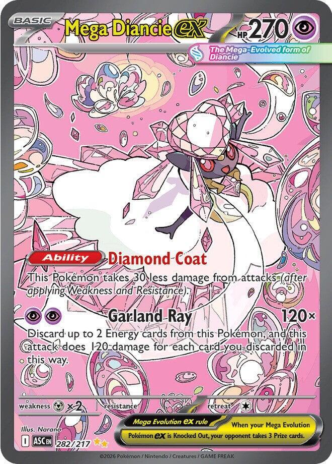 Mega Diancie ex - 282/217 card image