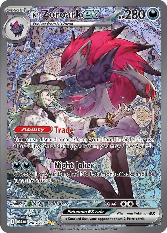 N's Zoroark ex - 286/217 card image