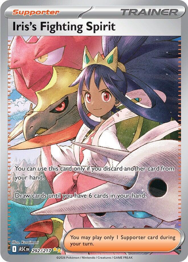 Iris's Fighting Spirit - 292/217 card image