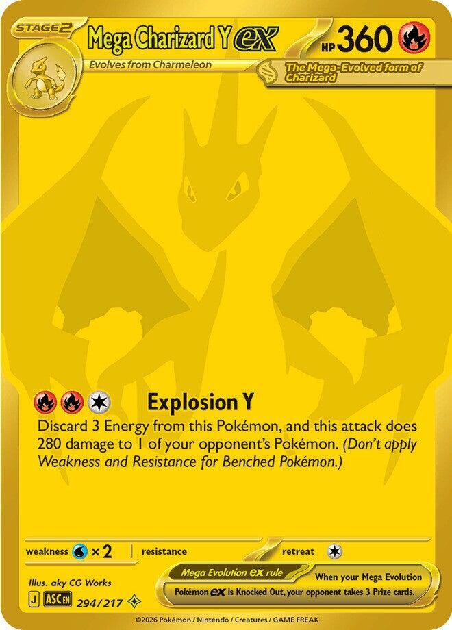 Mega Charizard Y ex - 294/217 card image