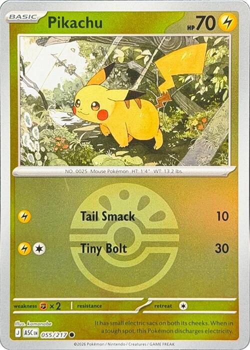 Pikachu (Friend Ball) card image