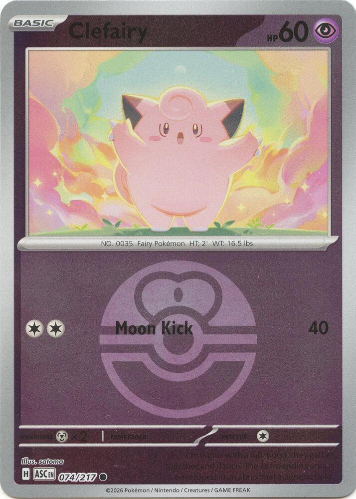 Clefairy (Love Ball) card image