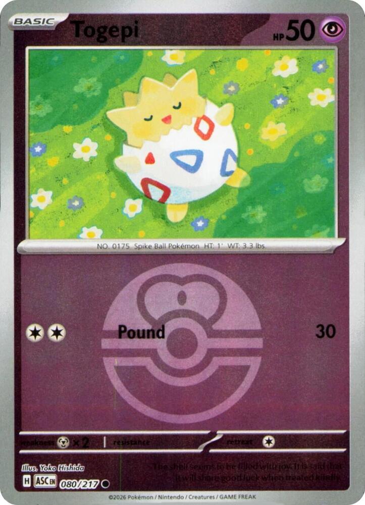Togepi (Love Ball) card image