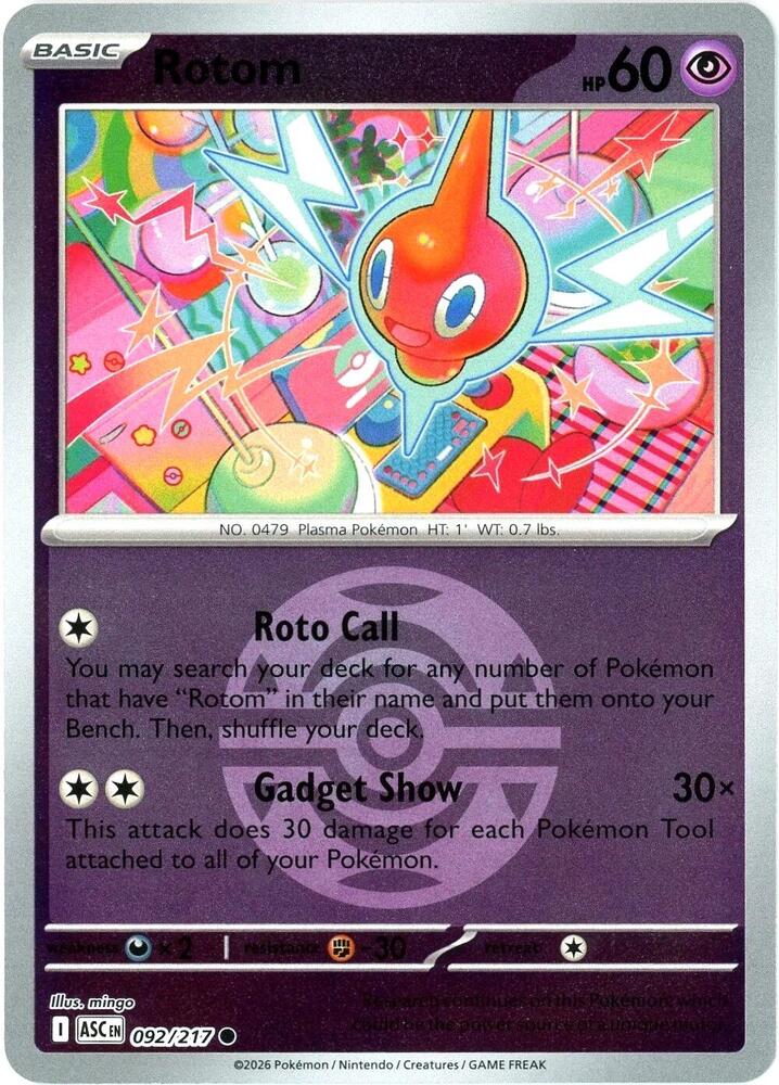 Rotom (Dusk Ball) card image
