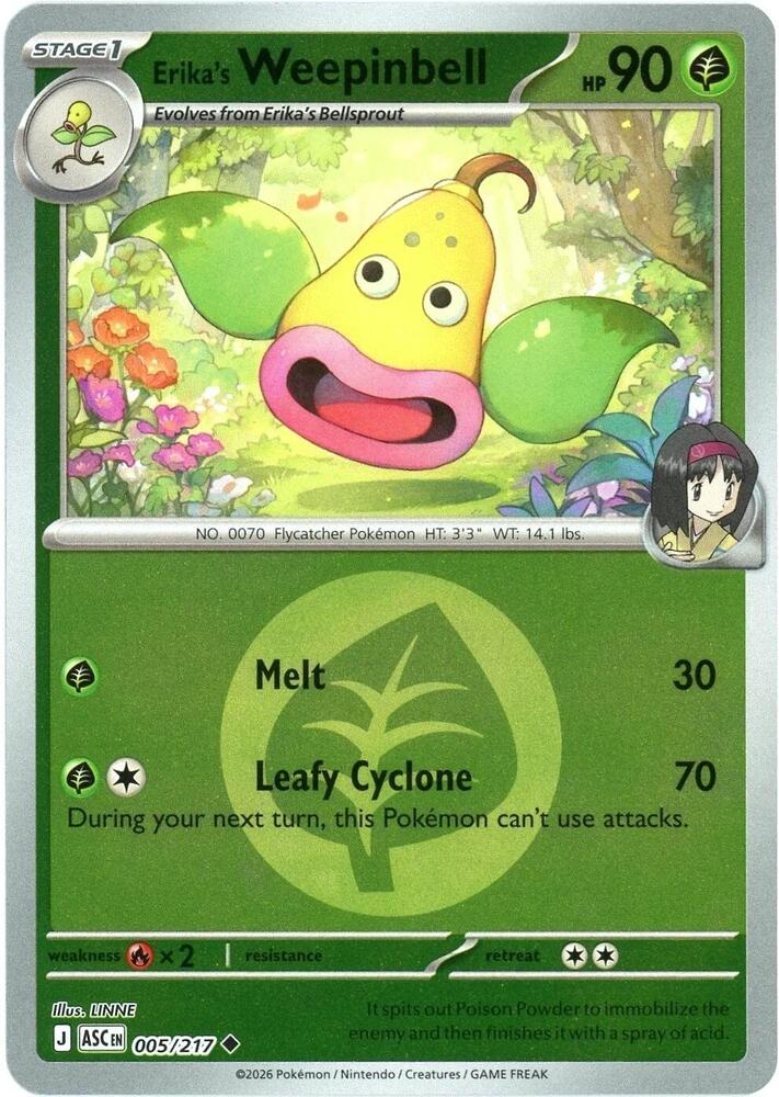 Erika's Weepinbell (Energy Symbol Pattern) card image