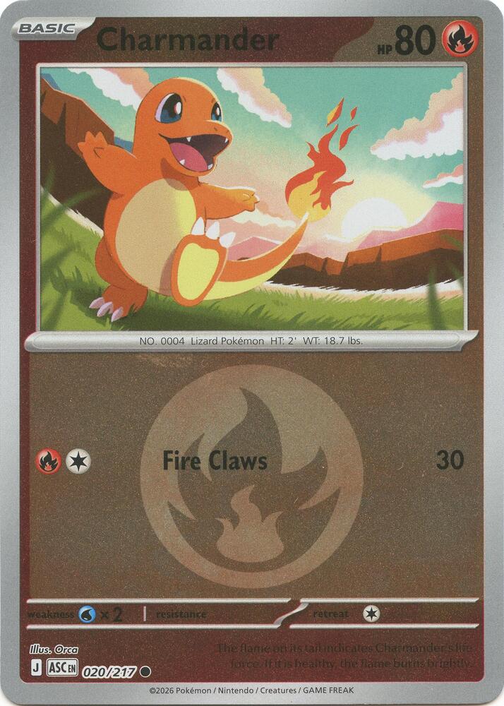 Charmander (Energy Symbol Pattern) card image