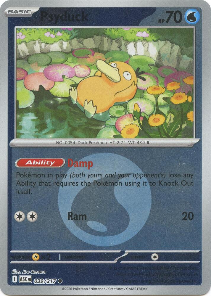 Psyduck - 039/217 (Energy Symbol Pattern) card image
