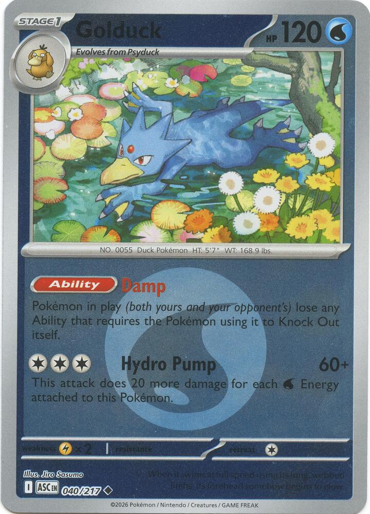 Golduck (Energy Symbol Pattern) card image
