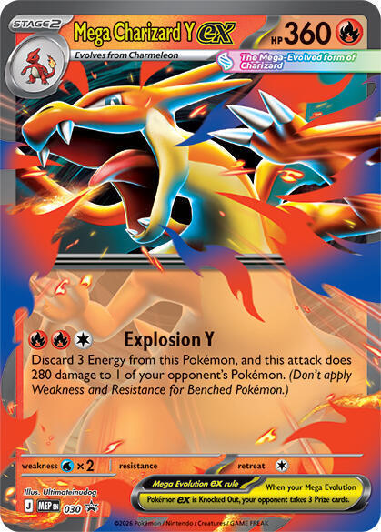 Mega Charizard Y ex - 030 card image