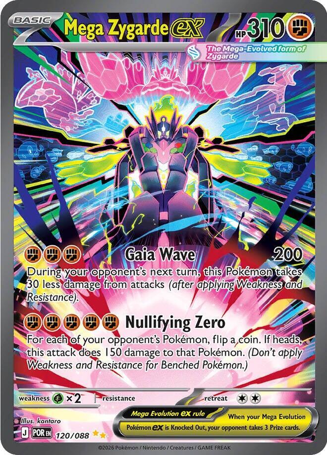 Mega Zygarde ex - 120/088 card image