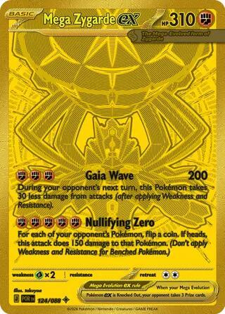 Mega Zygarde ex - 124/088 card image