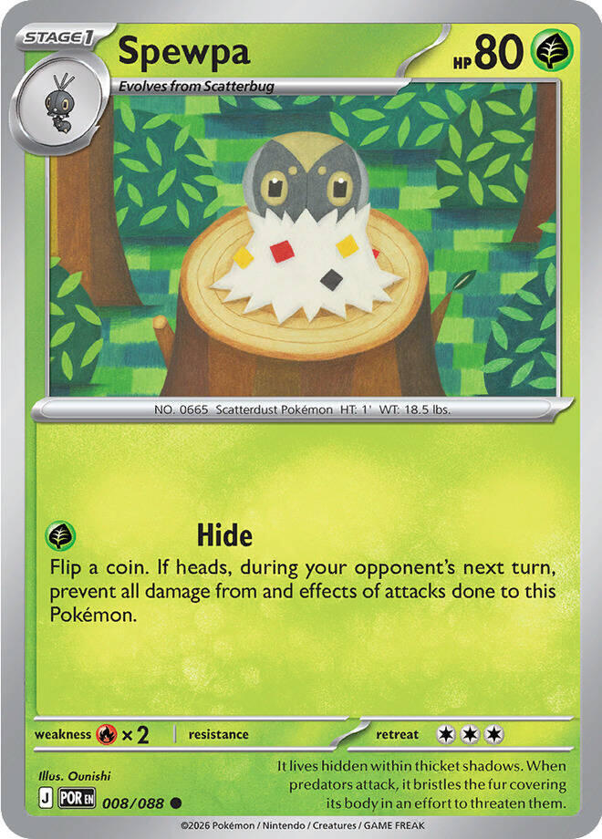 Spewpa - 008/088 card image
