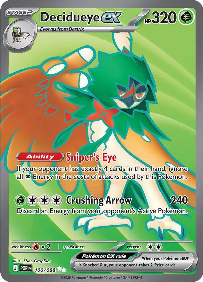 Decidueye ex - 100/088 card image