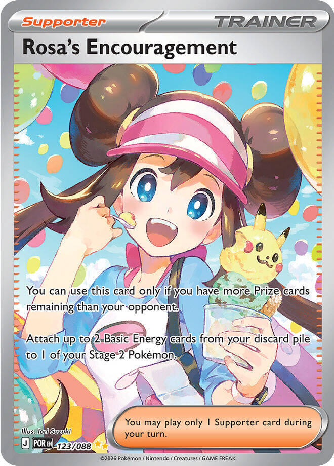 Rosa's Encouragement - 123/088 card image