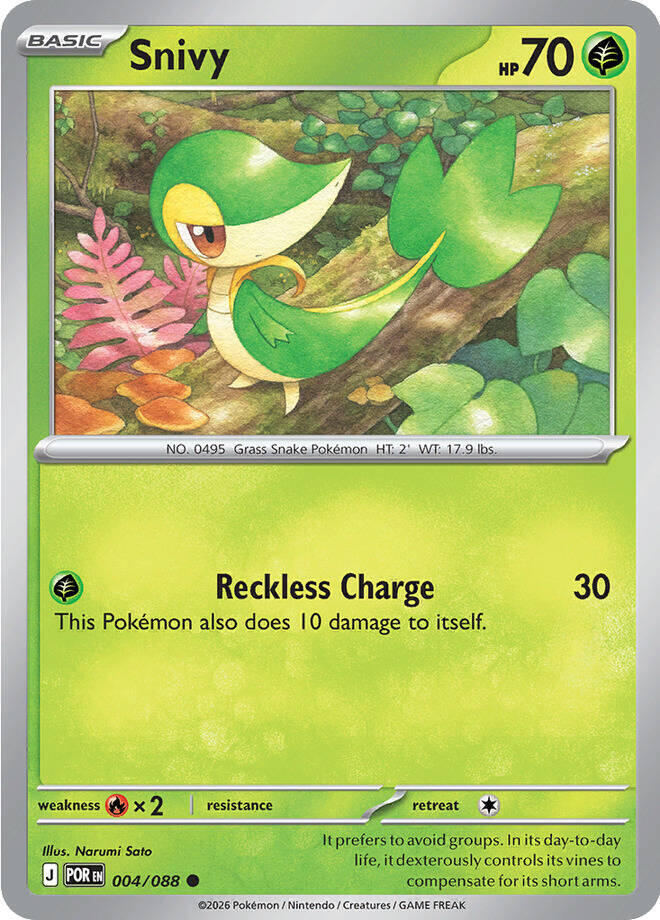 Snivy card image