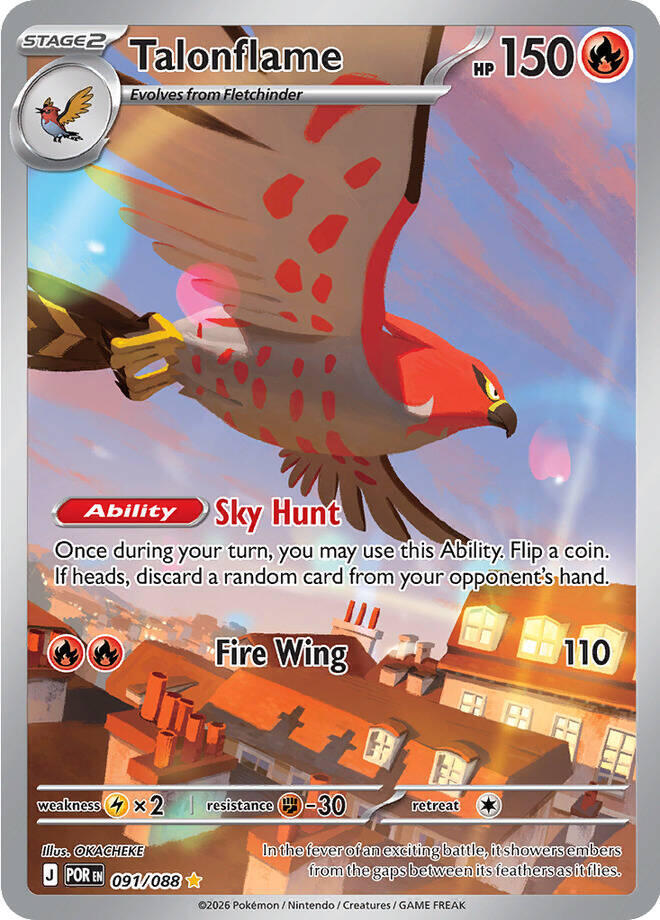 Talonflame - 091/088 card image