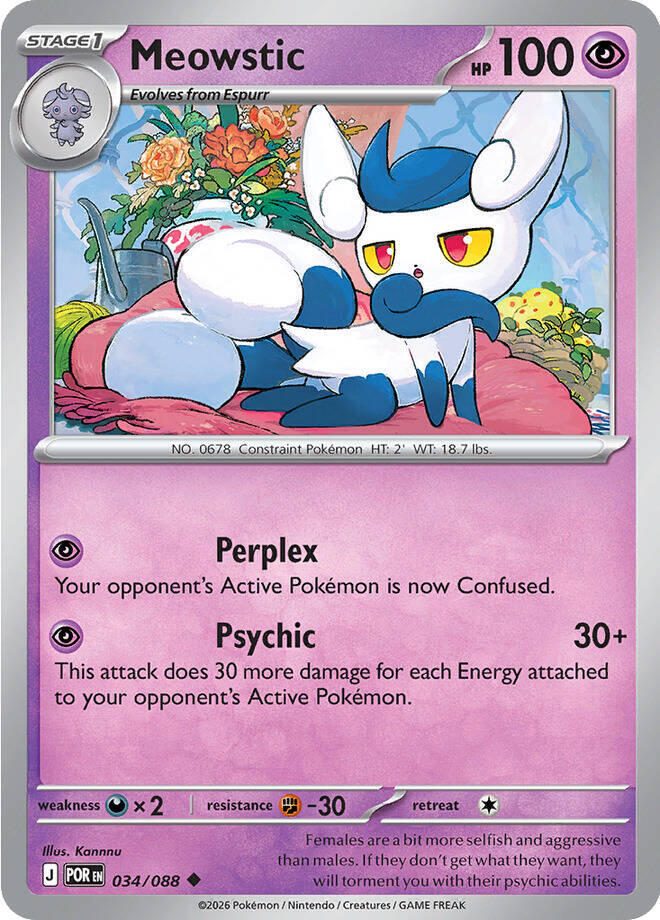 Meowstic card image