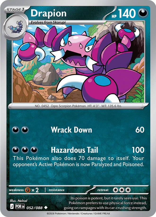 Drapion - 052/088 card image
