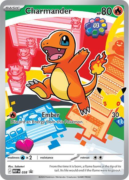 Charmander - 038 card image