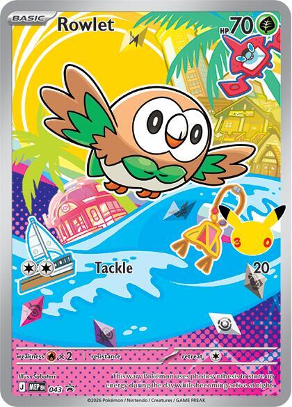 Rowlet - 043 card image